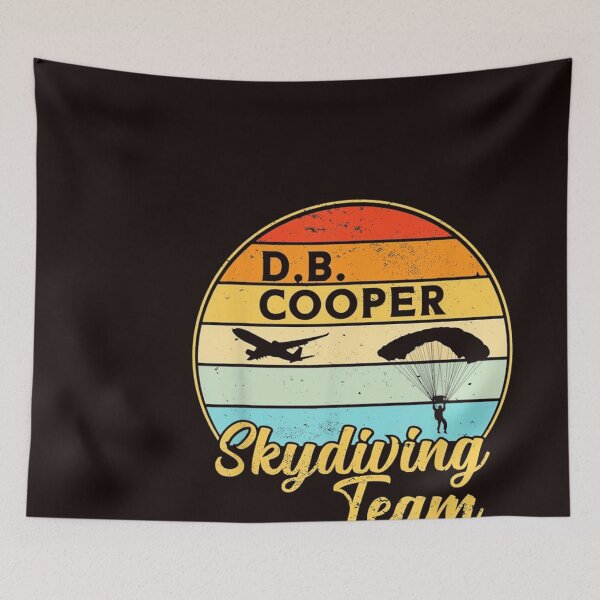 Item preview, Db Cooper Skydiving Team 1971 designed and sold by honhieuroido20.