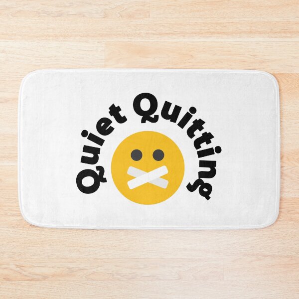 Item preview, Quiet Quitting Job Funny Meme designed and sold by FirstCheck.