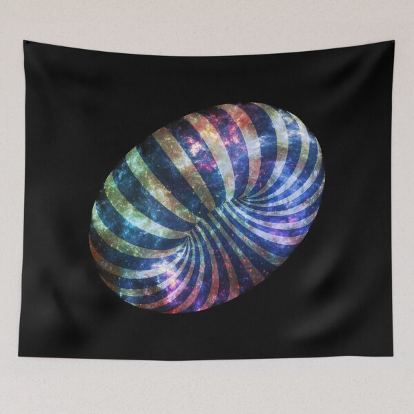 Item preview, Black hole rainbow space galaxy singularity optical illusion stars donut interstellar designed and sold by IMNIUM.