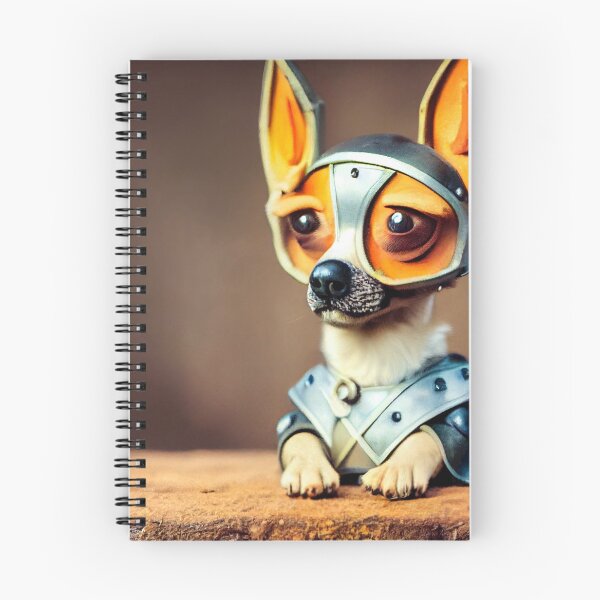 Item preview, Chihuahua wearing medieval knight armor designed and sold by Studiowatermars.