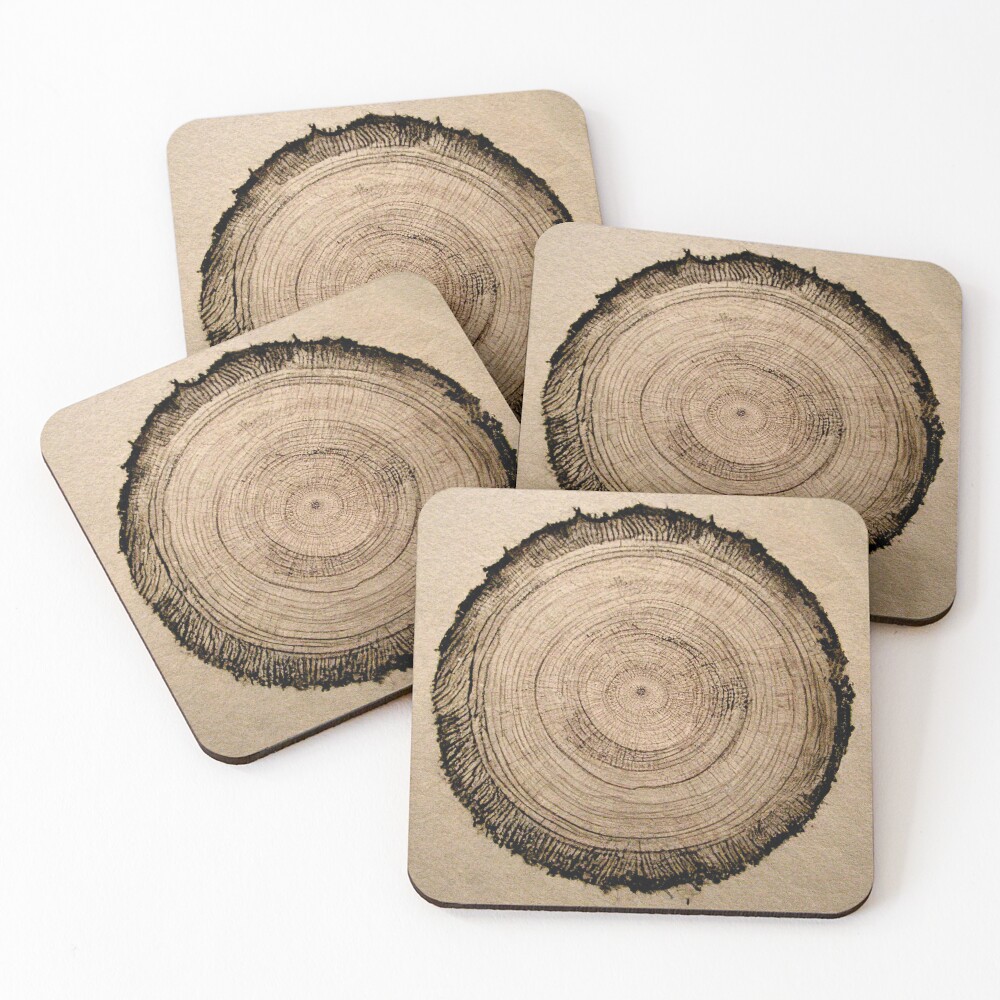 Item preview, Coasters (Set of 4) designed and sold by DeepSymbolism.