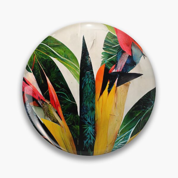 Artikelvorschau, Tropical Abstract Collage 1 entworfen und verkauft von DeepSymbolism.