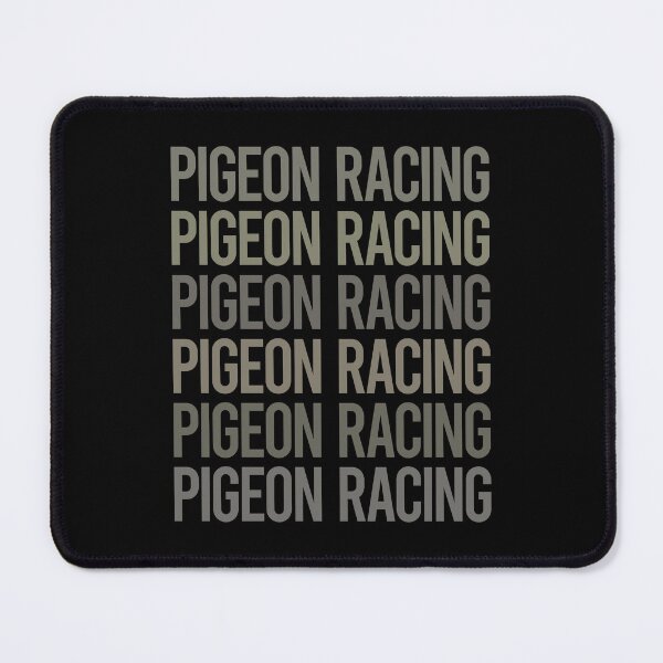 Item preview, Gray Text Art Pigeon Racing designed and sold by TarynBrown3126.
