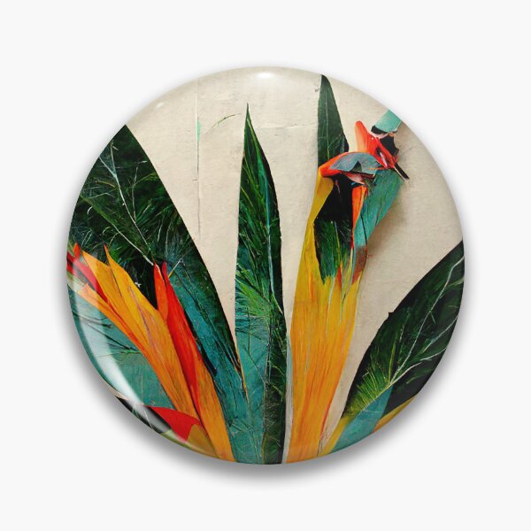 Artikelvorschau, Tropical Abstract Collage 2 entworfen und verkauft von DeepSymbolism.