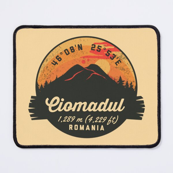Item preview, Ciomadul Romania Volcano Souvenirs Badge designed and sold by mountainfad.
