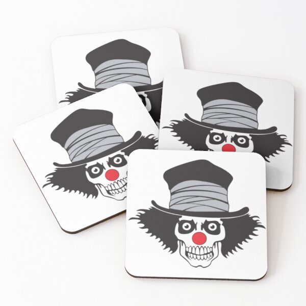 Item preview, Evil Clown Skull In Top Hat designed and sold by MurphyMorganGifts.