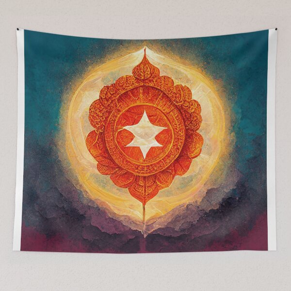 Item preview, Orange Chakra Storm designed and sold by DeepSymbolism.