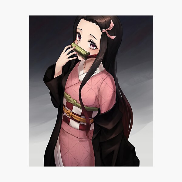 Kimetsu No Yaiba Cute Nezuko Photographic Print For Sale By Animeartworks Redbubble 4464