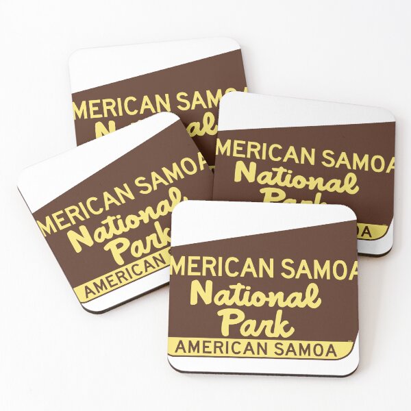 Item preview, American Samoa National Park Sign designed and sold by DESTINATIONS DECAL.