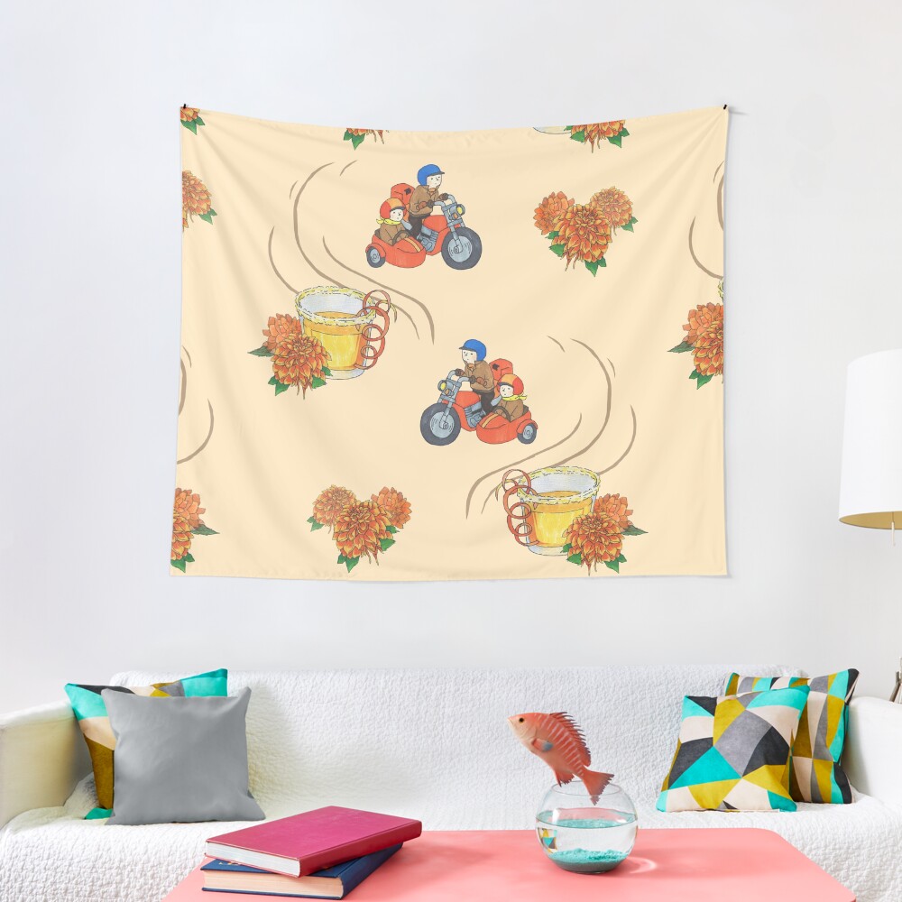 Side Car Tapestry