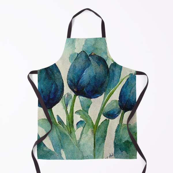 Artikelvorschau, Blue Tulips in Watercolor entworfen und verkauft von DeepSymbolism.