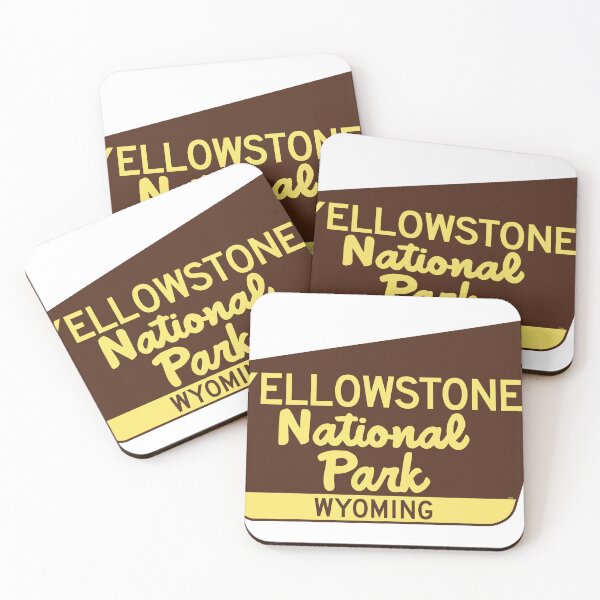 Item preview, Yellowstone National Park Sign Wyoming WY designed and sold by DESTINATIONS DECAL.