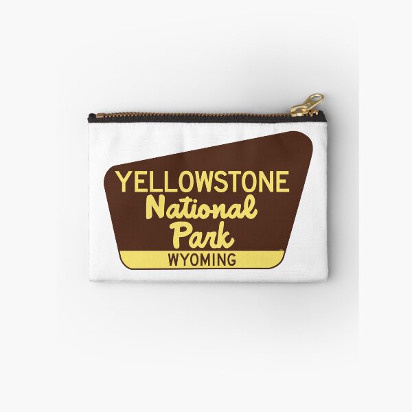 Artikelvorschau, Schild Yellowstone Nationalpark Wyoming WY entworfen und verkauft von DESTINATIONS DECAL.