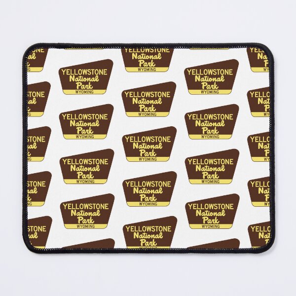 Item preview, Yellowstone National Park Sign Wyoming WY designed and sold by DESTINATIONS DECAL.