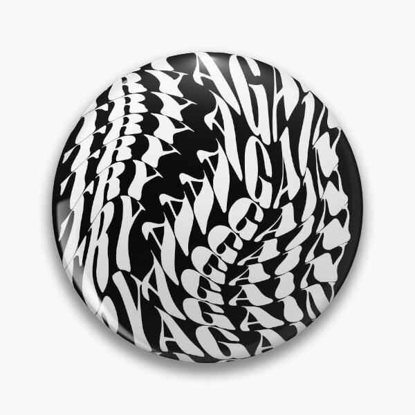Item preview, Try again (white) designed and sold by Curioccult.