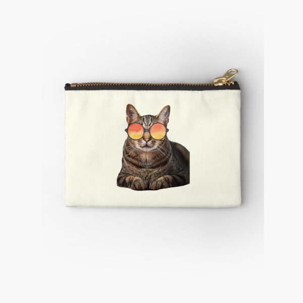 Item preview, Funny Cat Face with Funky Glasses designed and sold by Elijah T.