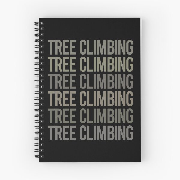 Item preview, Gray Text Art Tree Climbing Climber designed and sold by TarynBrown3126.