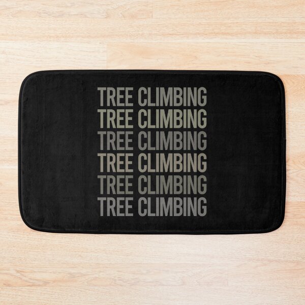 Item preview, Gray Text Art Tree Climbing Climber designed and sold by TarynBrown3126.