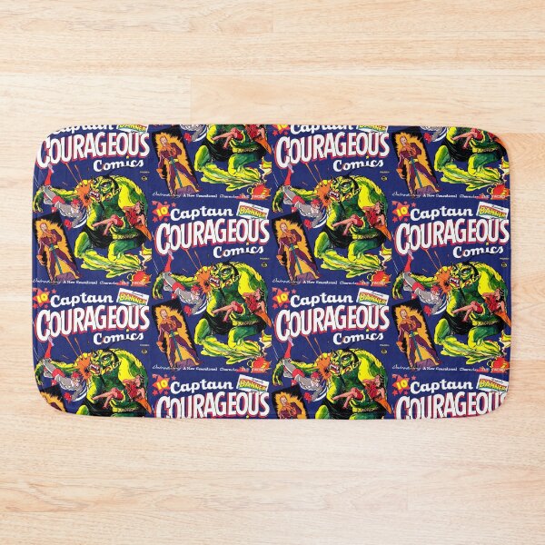 Item preview, Captain Courageous Vintage Comic Book Cover designed and sold by Rhu Creations.