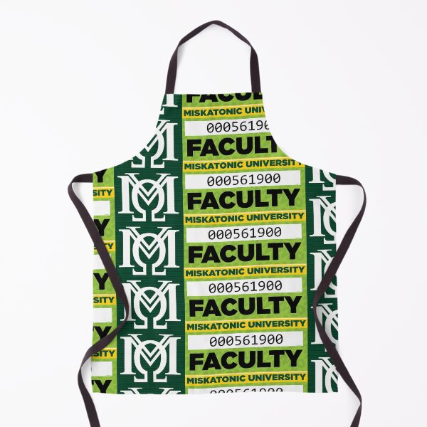 Item preview, FACULTY PARKING STICKER - MISKATONIC UNIVERSITY designed and sold by WOOFANG.