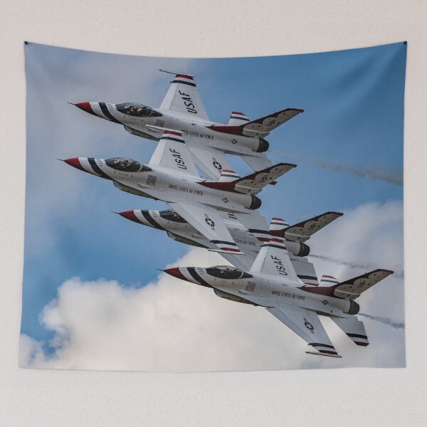 Item preview, USAF Thunderbirds in a diamond formation designed and sold by TP-Designs.