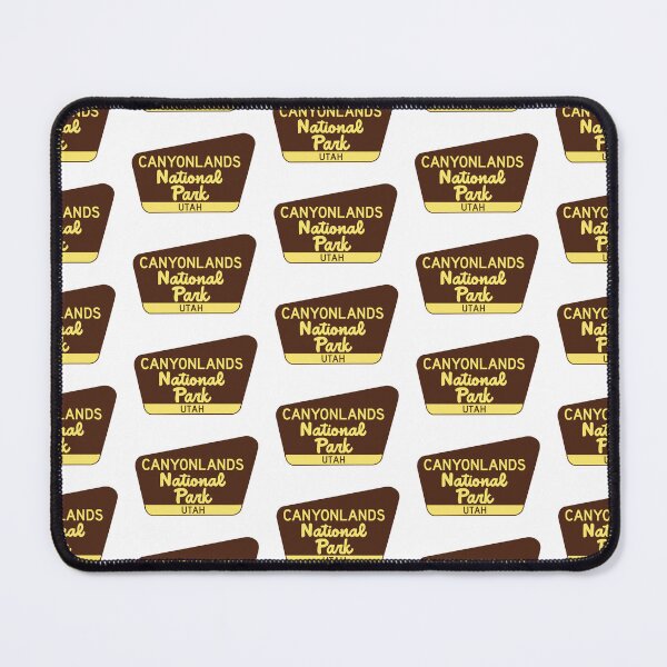 Item preview, Canyonlands National Park Sign Utah UT designed and sold by DESTINATIONS DECAL.