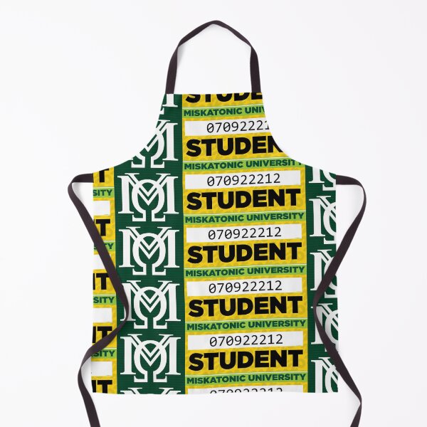 Item preview, STUDENT PARKING STICKER - MISKATONIC UNIVERSITY designed and sold by WOOFANG.