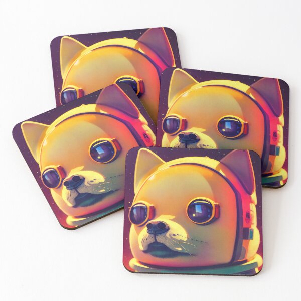 Item preview, Kawaii Shiba Inu as a astronaut designed and sold by Studiowatermars.