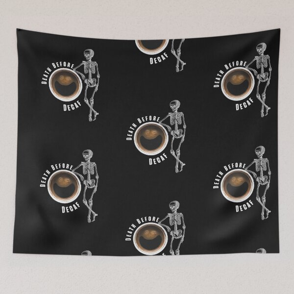 Item preview, death before decaf designed and sold by atelierflaneur.