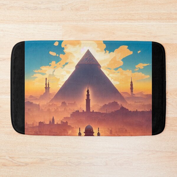 Item preview, Cairo Skyline with Giza Pyramids designed and sold by devath.