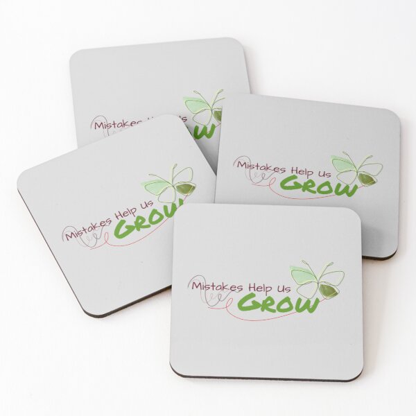Item preview, Mistakes Help Us Grow With a butterfly one-line boho art designed and sold by Ndli.
