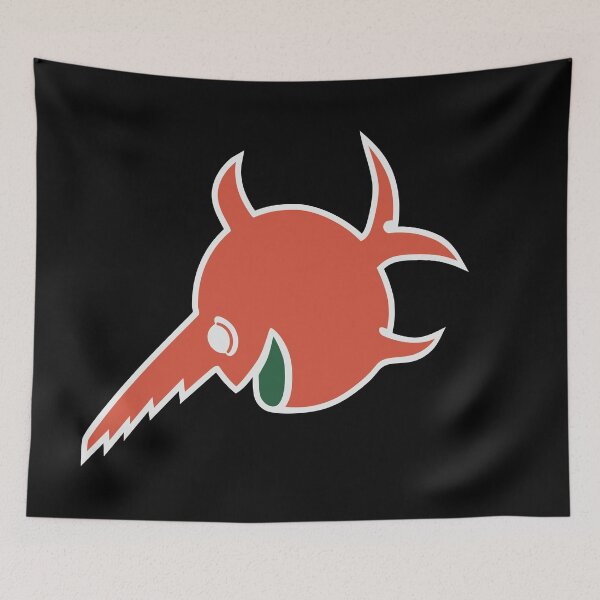 Item preview, Coral color option. Fish saw sign on German submarines ww2. designed and sold by FAawRay.
