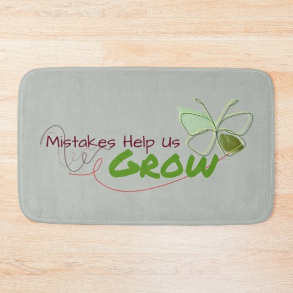Item preview, Mistakes Help Us Grow With a butterfly one-line boho art designed and sold by Ndli.