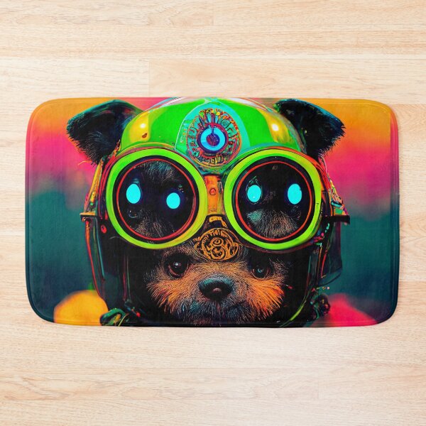 Item preview, Yorkshire the Space Traveler Dog designed and sold by meliseflores.