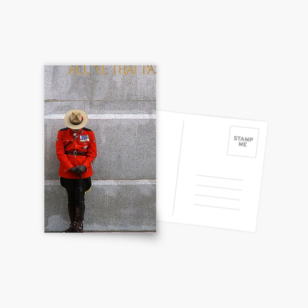 Cenotaph Vigil Postcard