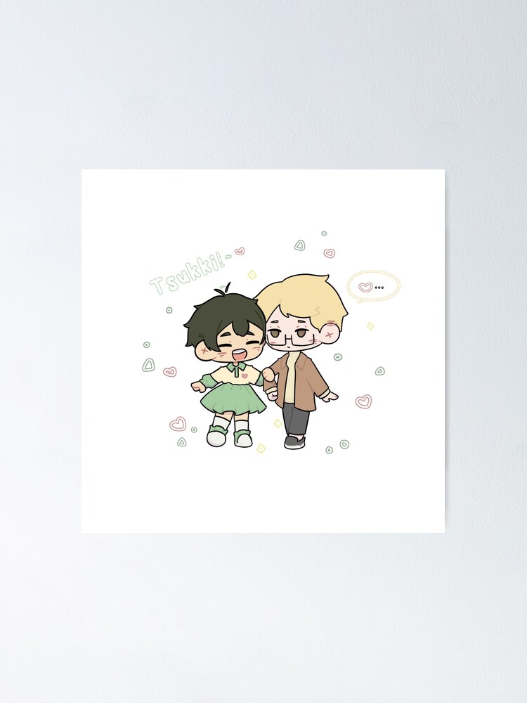 "Tsukishima Kei & Yamaguchi Tadashi" Poster for Sale by hiraku-eri