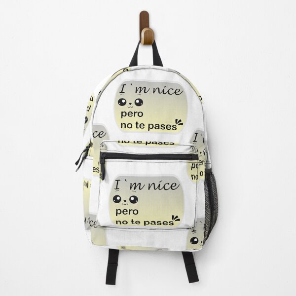 Item preview, I`m nice, pero no te pases smiley face designed and sold by LilaDiams.