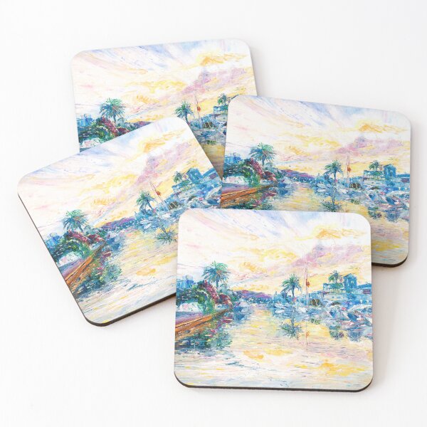 Item preview, Empuriabrava. Sailboats and Canals  designed and sold by Natalia_Shchip.