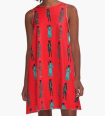 cat solo and gang A-Line Dress