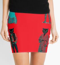 cat solo and gang Mini Skirt