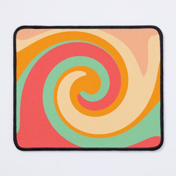 Item preview, Swirl with Red, Yellow and Green designed and sold by Robert Elfferich.