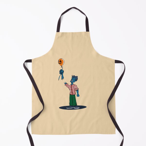 Item preview, HALLOWEEN ZOMBIE HOLDING BALLOON designed and sold by abeyouabeyouhi.