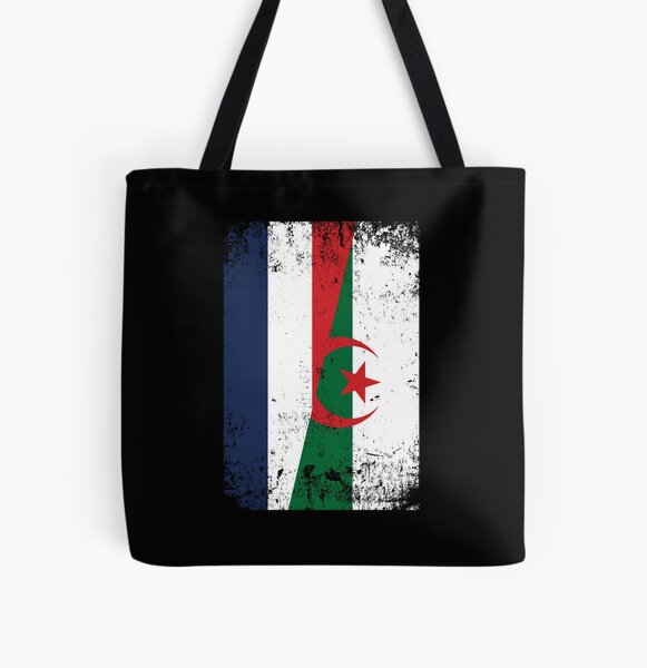 Sac fourre-tout for Sale avec l'œuvre « France Algérie Drapeau