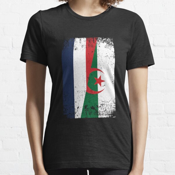 France Algérie Drapeau Algérie Cadeau Algérien T-shirt essentiel