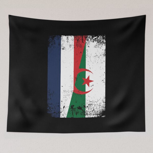 Item preview, France Algérie Drapeau Algérie Cadeau Algérien designed and sold by Lenny Stahl.
