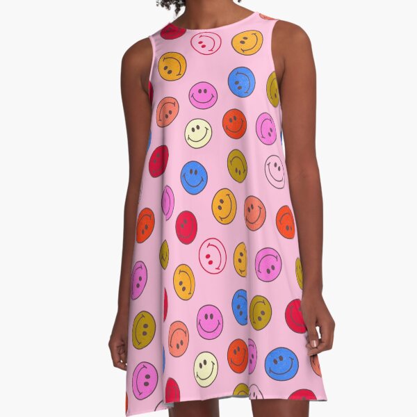 Artikel-Vorschau von Fröhliches Neon-Smiley-Muster, designt und verkauft von ShowMeMars.