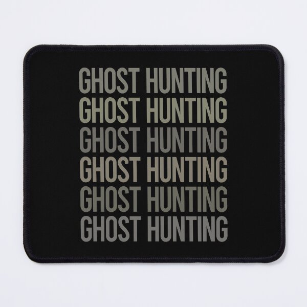 Item preview, Gray Text Art Ghost Hunting Paranormal designed and sold by TarynBrown3126.