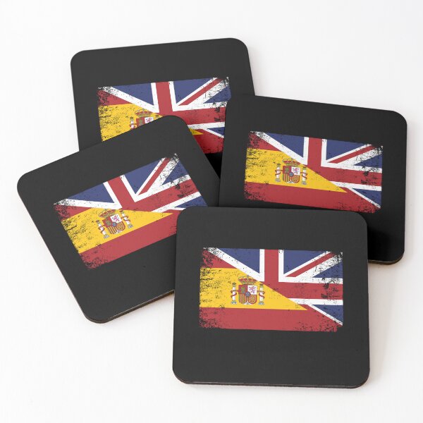 Artikelvorschau, England Spanien Englisch Flagge Geschenk UK Großbritannien entworfen und verkauft von Lenny Stahl.