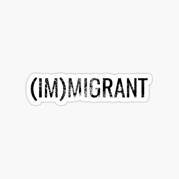 Artikel-Vorschau von Immigrant, designt und verkauft von Gabriel Laine.