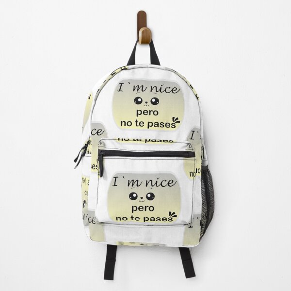 Item preview, I`m nice, pero no te pases smiley face designed and sold by LilaDiams.